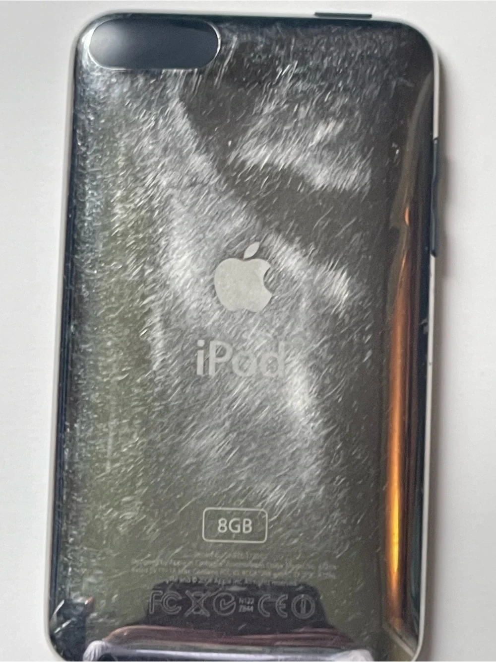 RETRO Apple iPod Touch Black Front Glass Cracked 8GB Works!